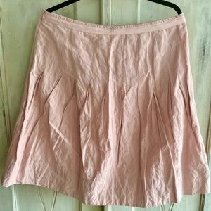 CAbi Pink Skirt w/Pleats #521